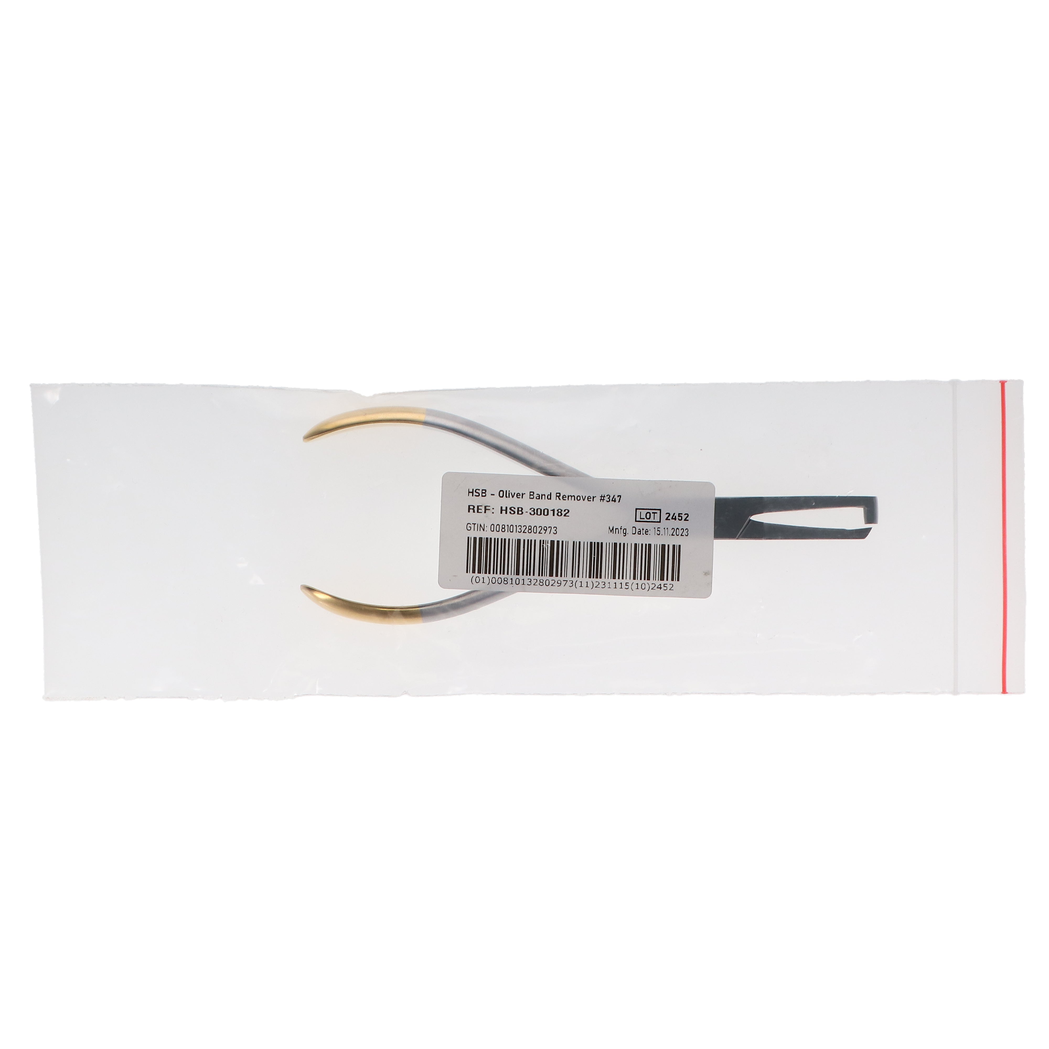 House Brand Dentistry 300182 HSB Oliver Band Remover Instrument #347 House Brand Dentistry 300182 HSB Oliver Band Remover Instrument #347